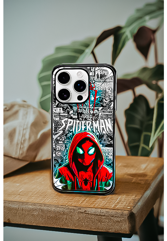Spiderman IPhone Glass Case
